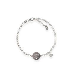 Bransoletka LOVE Srebrna