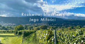 Read more about the article Rozkwitaj blaskiem Jego Miłości