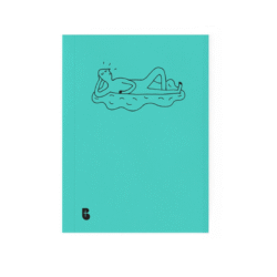 Notes z Cytatami Świętych – turkusowy